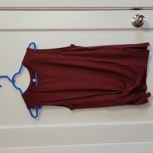 Fabletics maroon tank